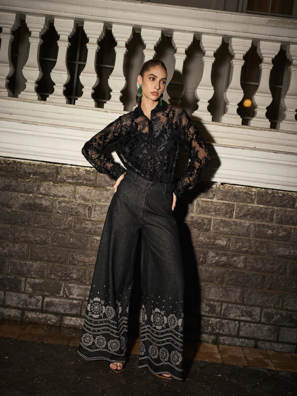 Julie Jacquard Shirt