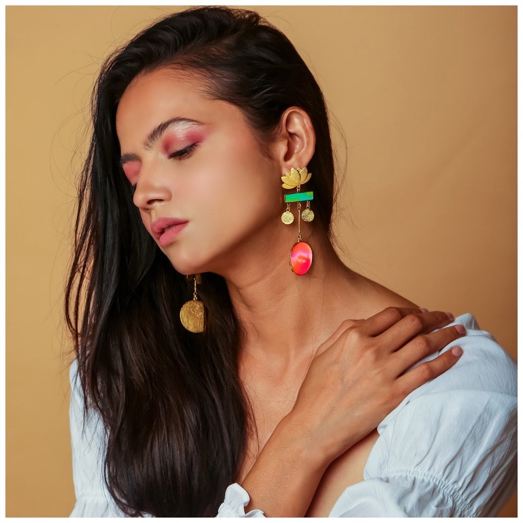 Golden Sunset Earrings