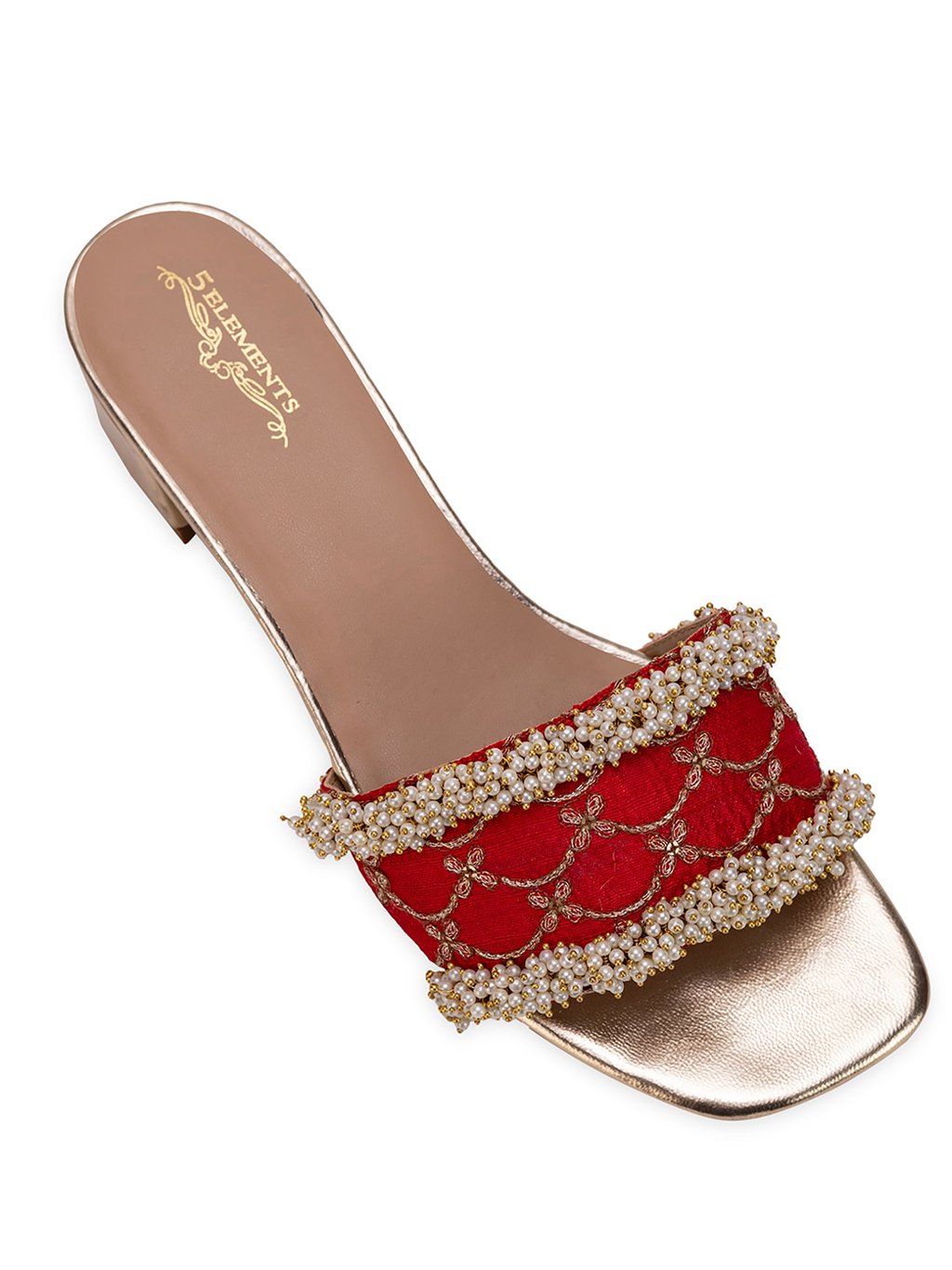 Adhika Red (Slider Heel)