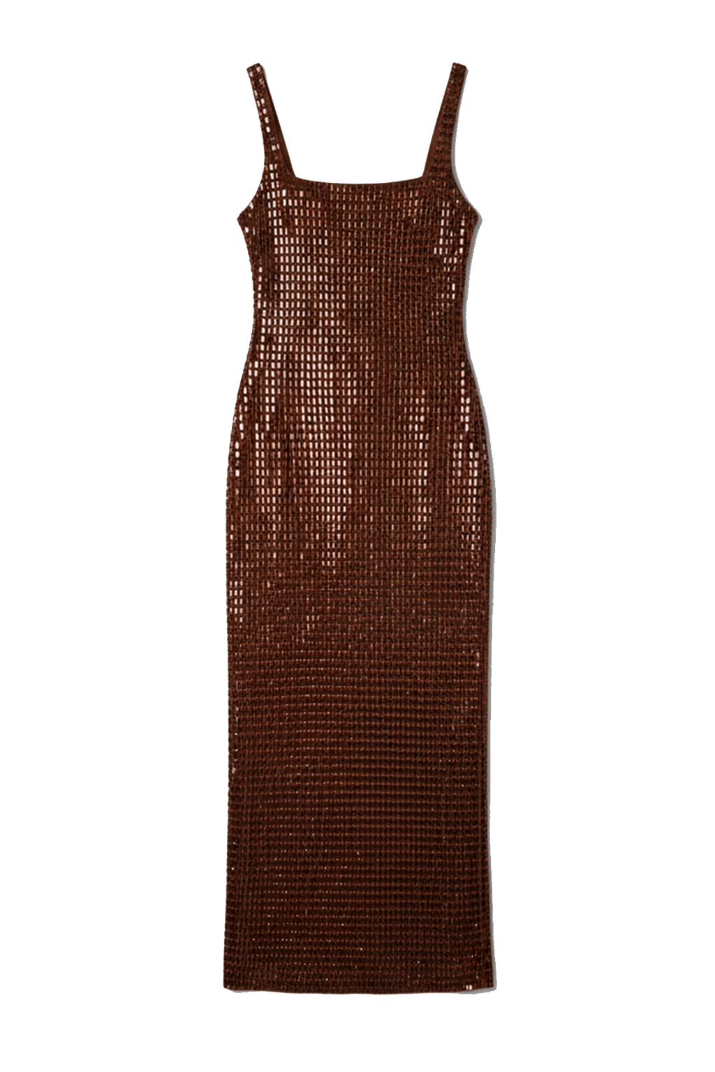 Premium Crystal Embellished Jersey Midi Dress