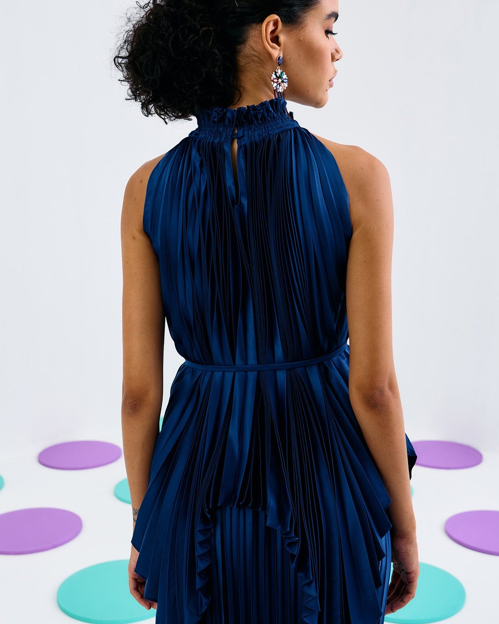 Pleated Mermaid Skirt