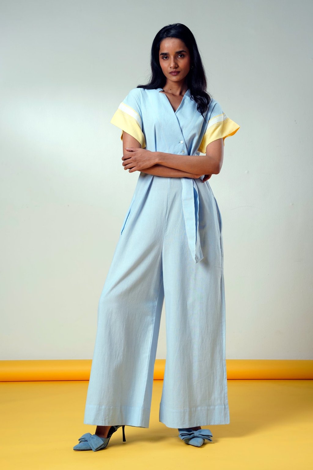 Kaito Blue Whisper Jumpsuit