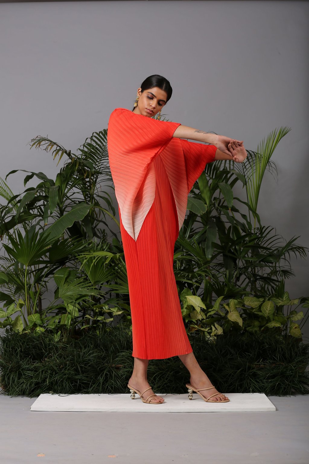 Ombre Kaftan Dress
