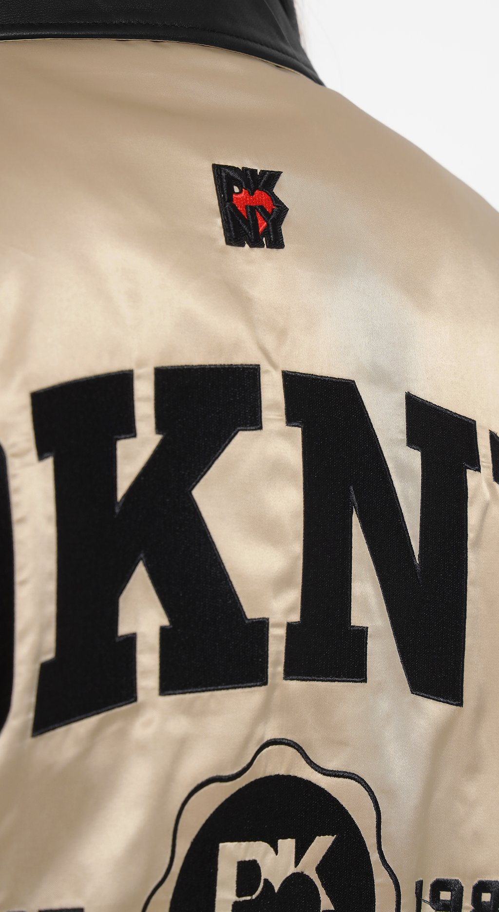 Bomber Jacket with Patch & Embroidery