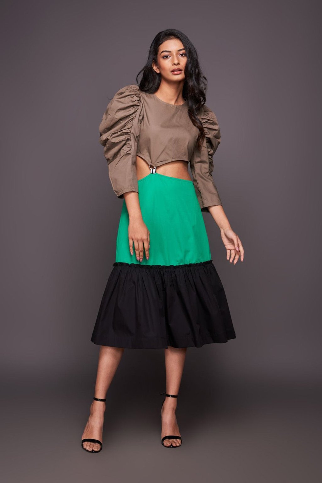 Midi 3 Tiered Dress