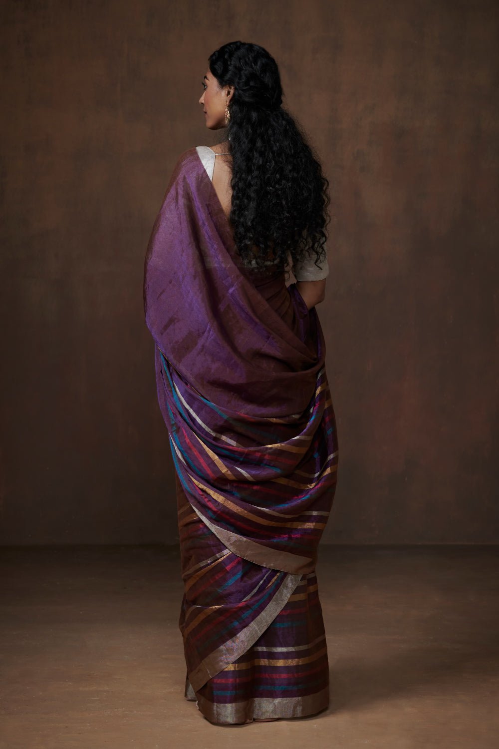 Bhanupriya with Blouse Fabric