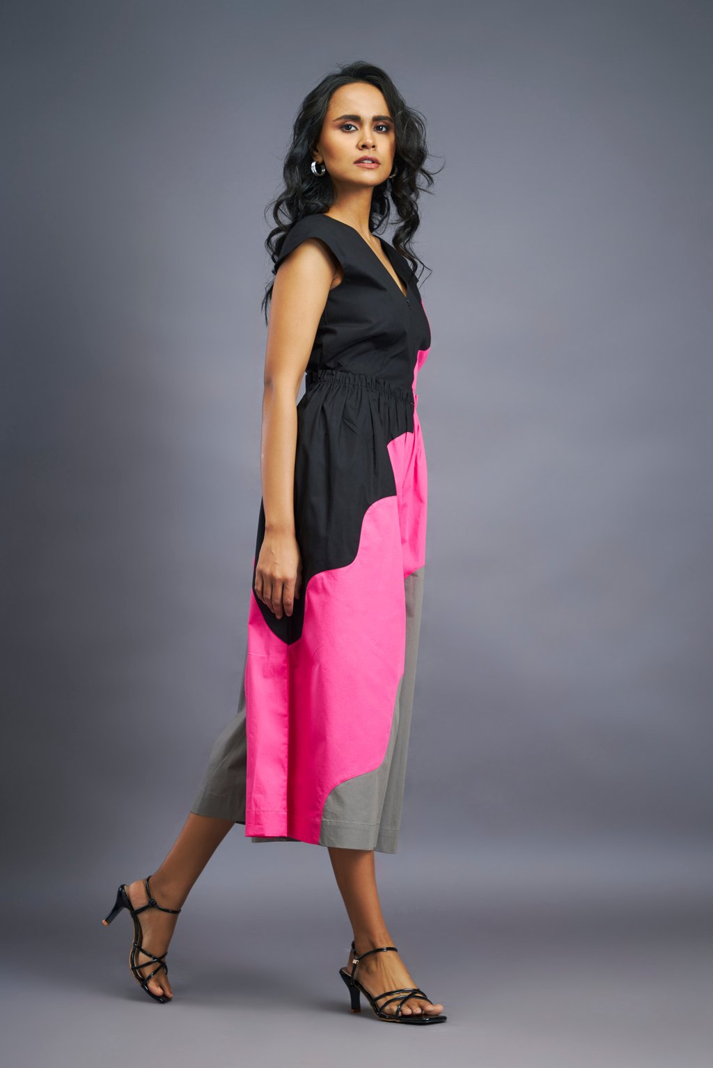 Relax Fit Backless Jumpsuit