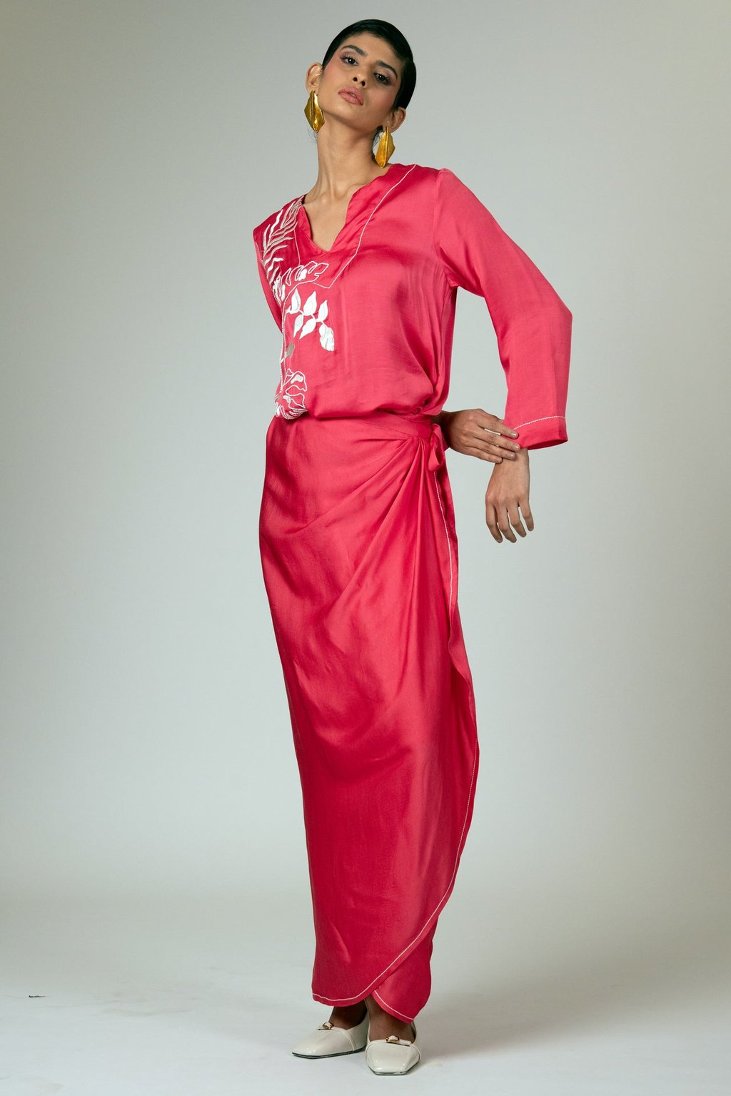 Pahi - Wrap-Around Kimono Dress