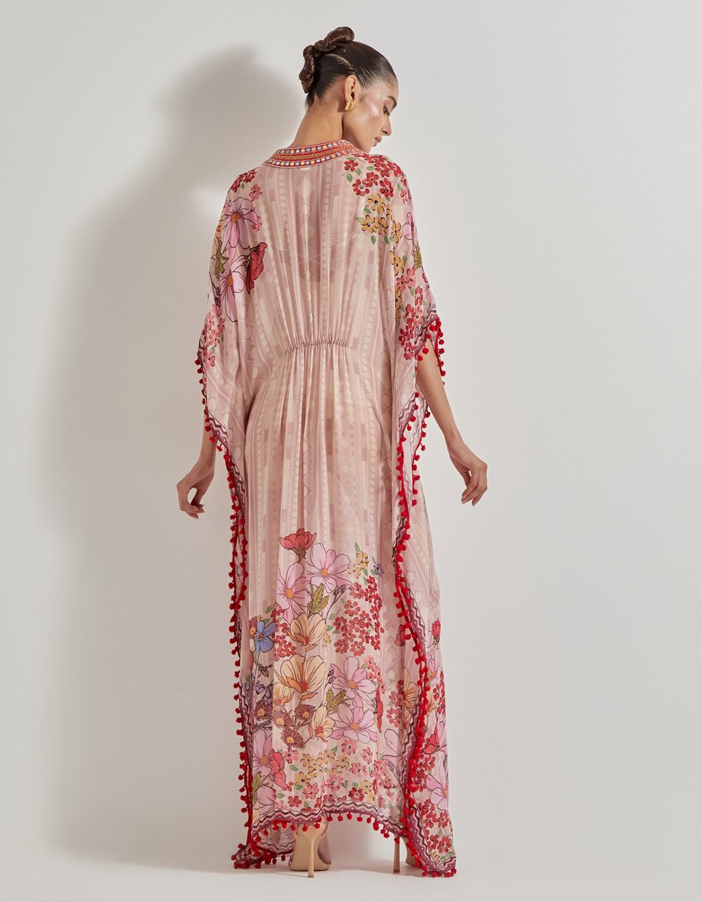 Petal Prism Printed Kaftan