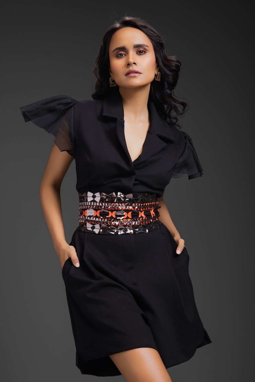 Playsuit with Belt