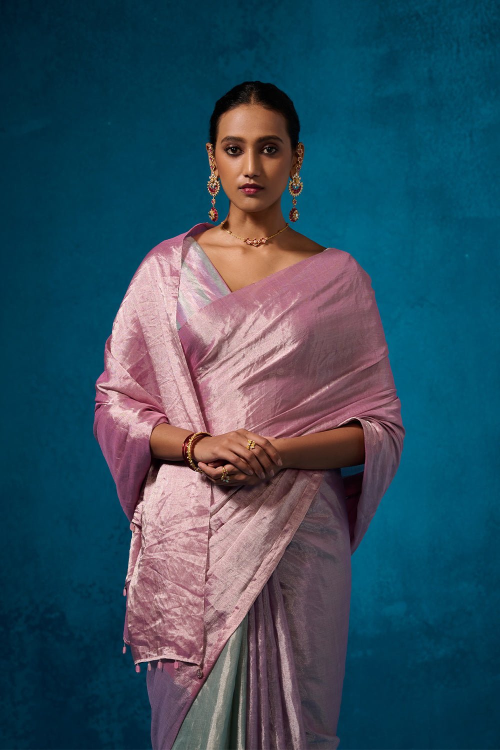 Fauzia with Blouse Fabric