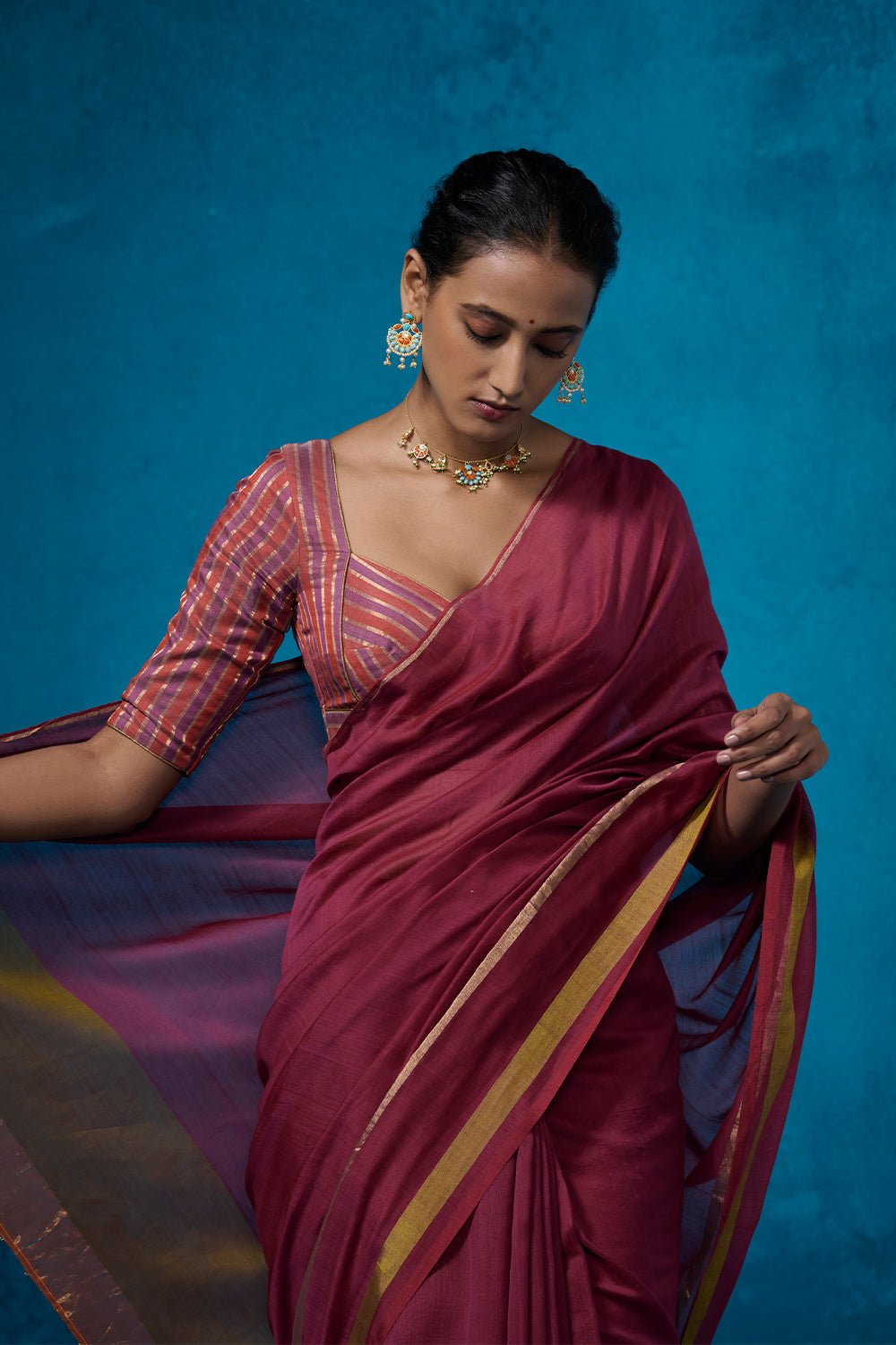 Alora with Blouse Fabric