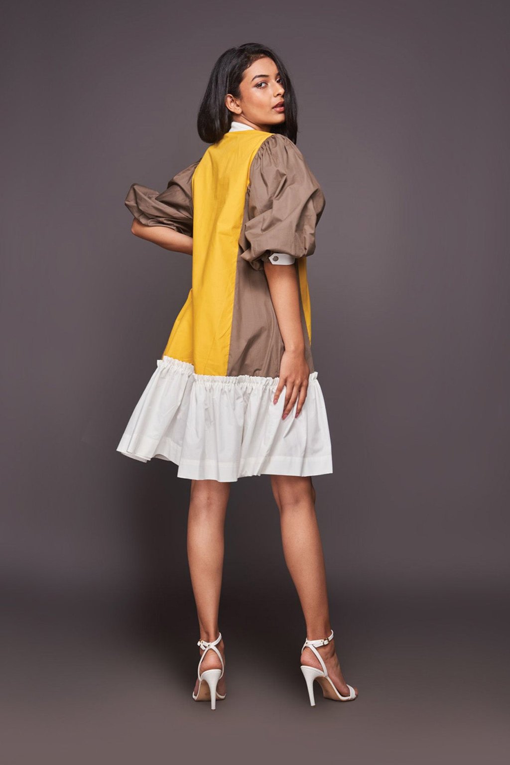 Pleated Hem Dress