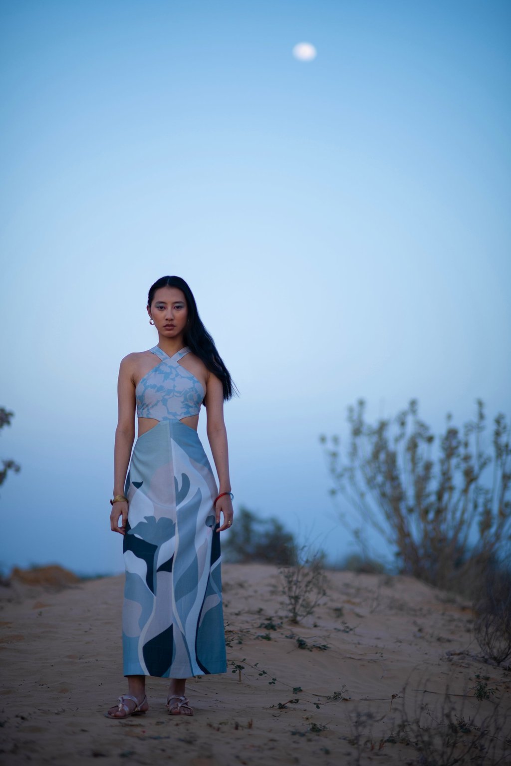 Prism Bud Rhino Grey Dress