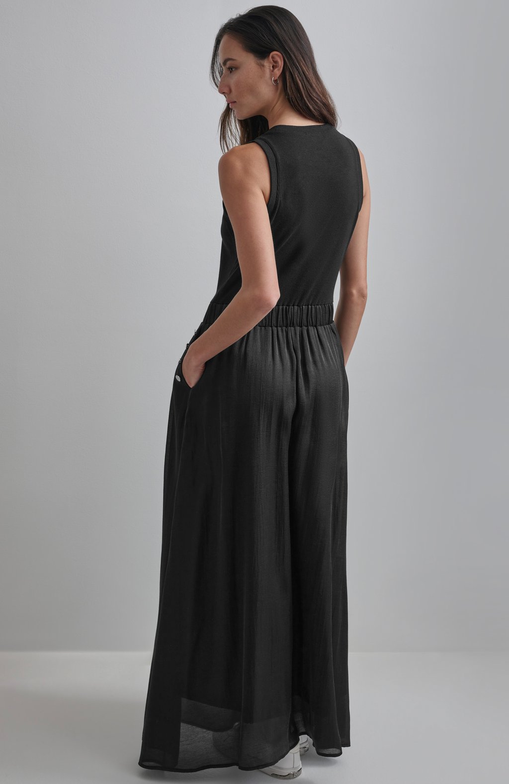 Textured Knitted Midi Dress
