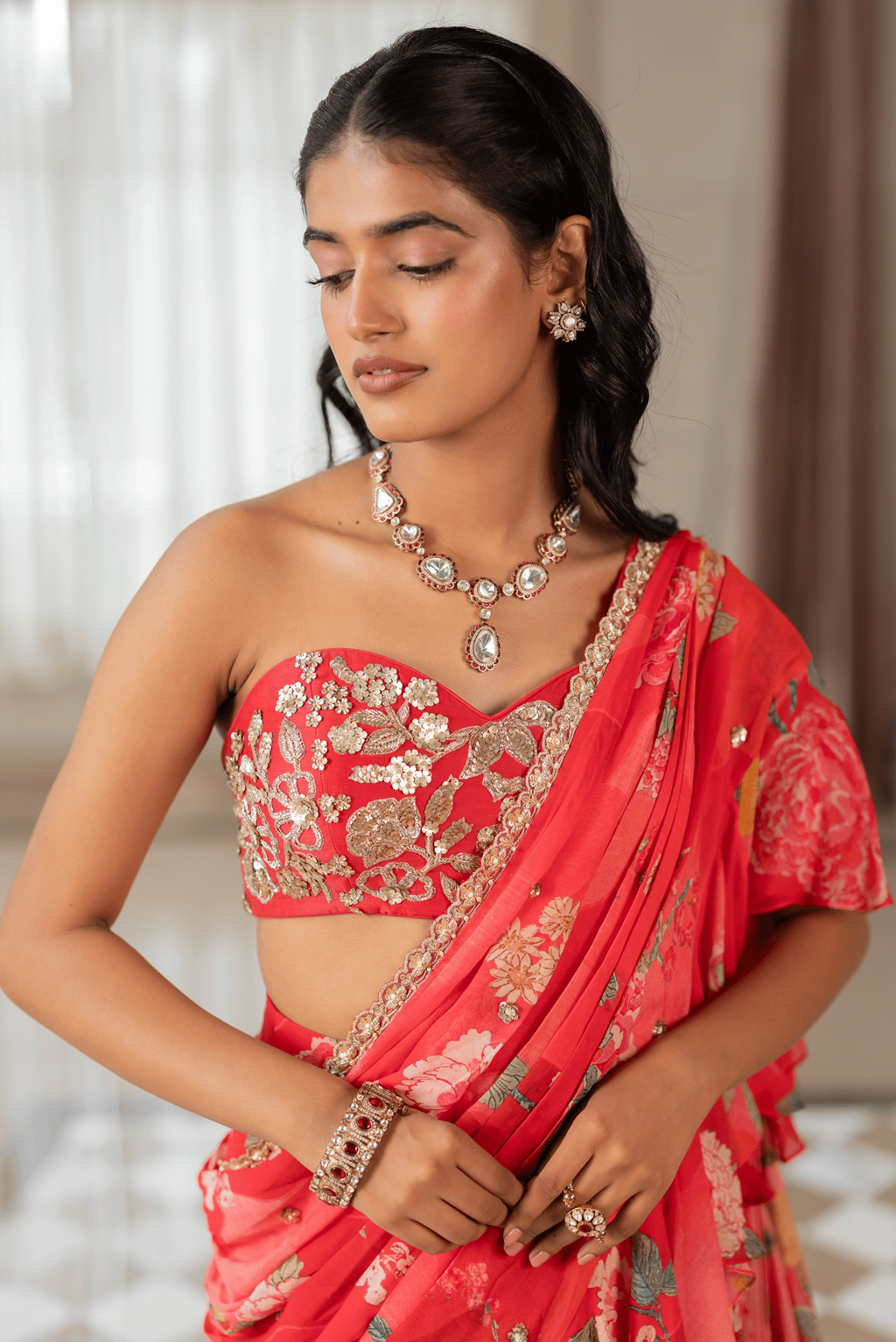 Tatiana Saree Set