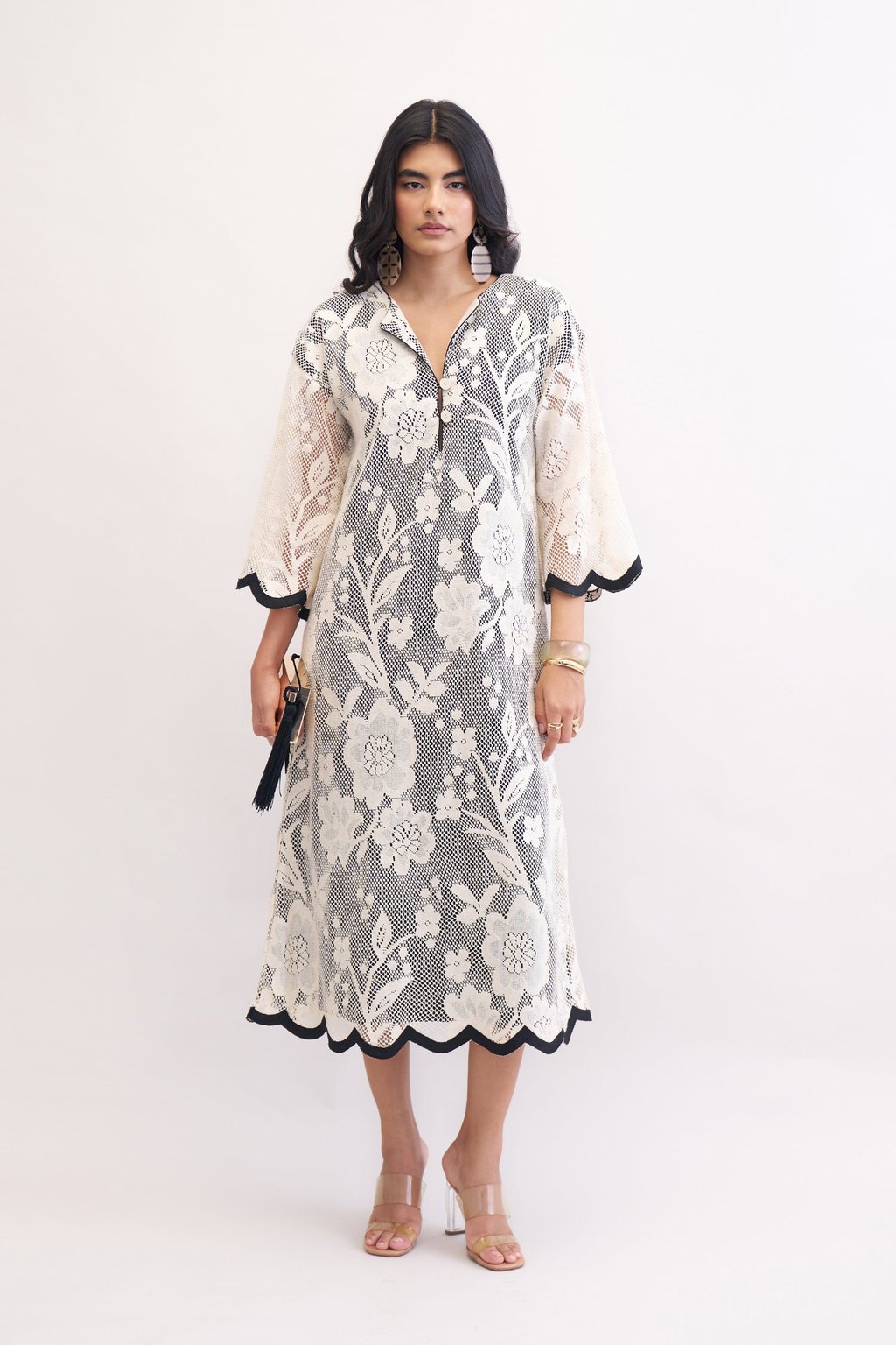 Floret Kaftan Dress