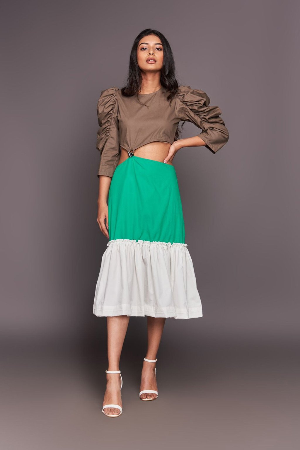 Midi 3 Tiered Dress