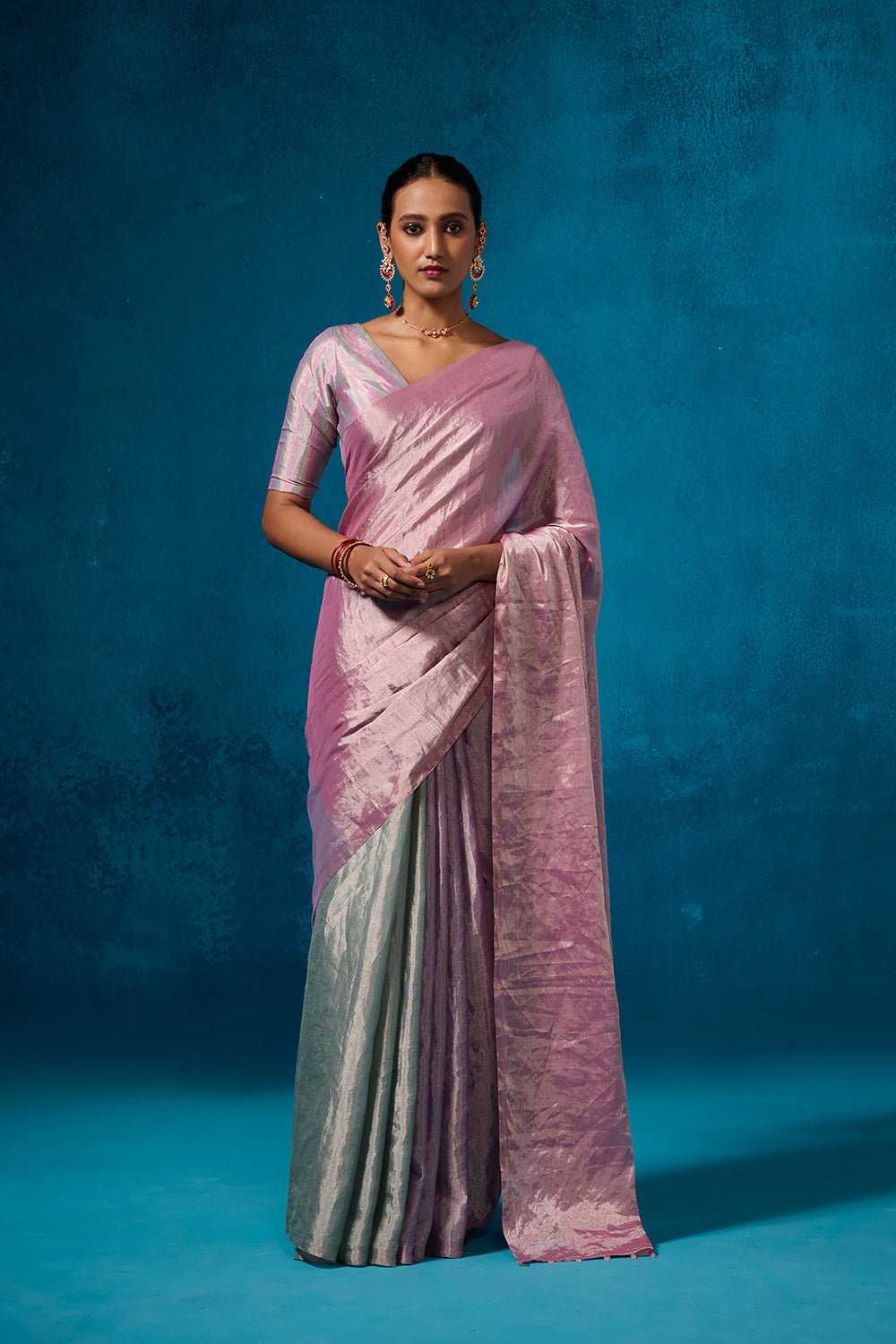 Fauzia with Blouse Fabric