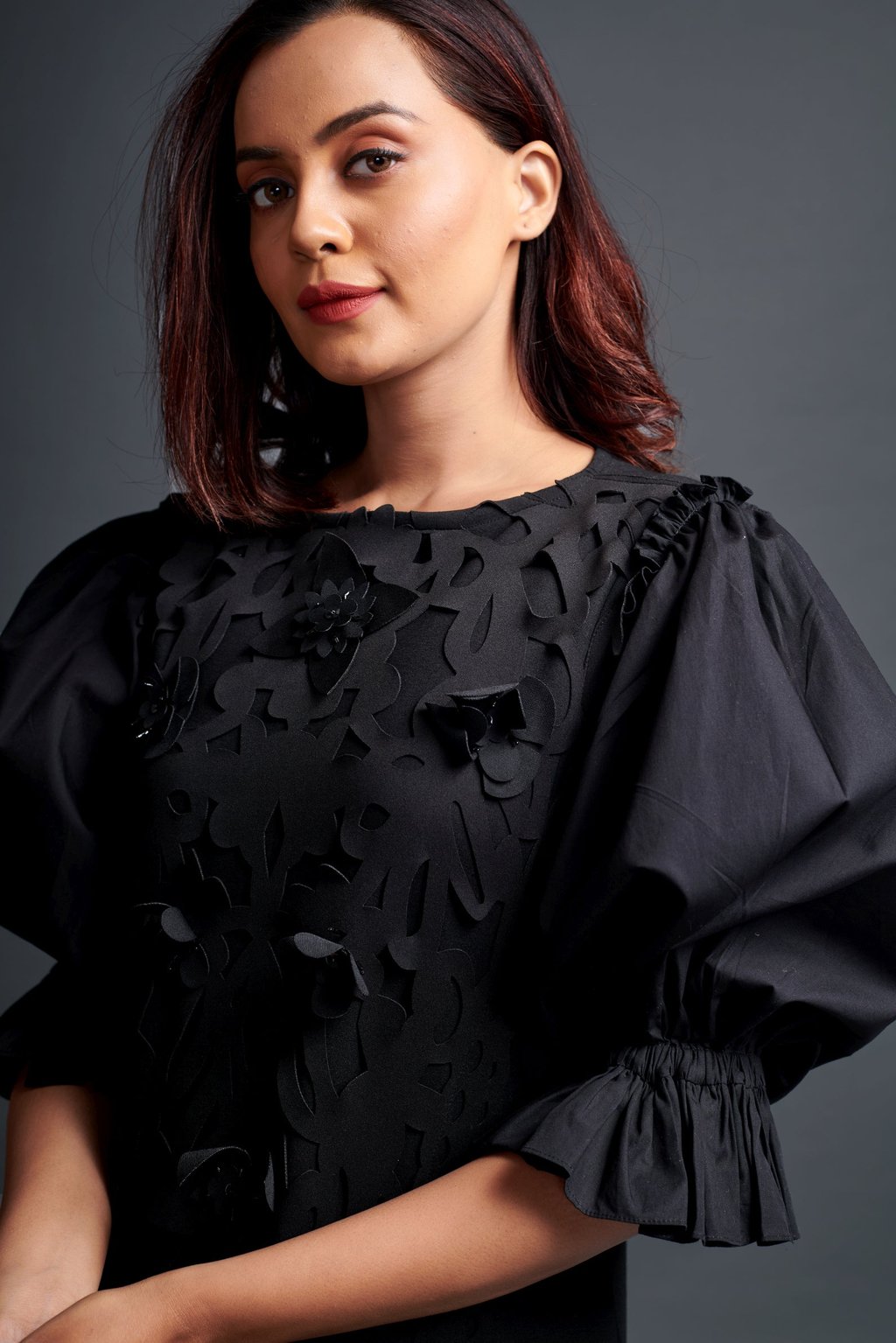 Hand Embroidered Cutwork Dress