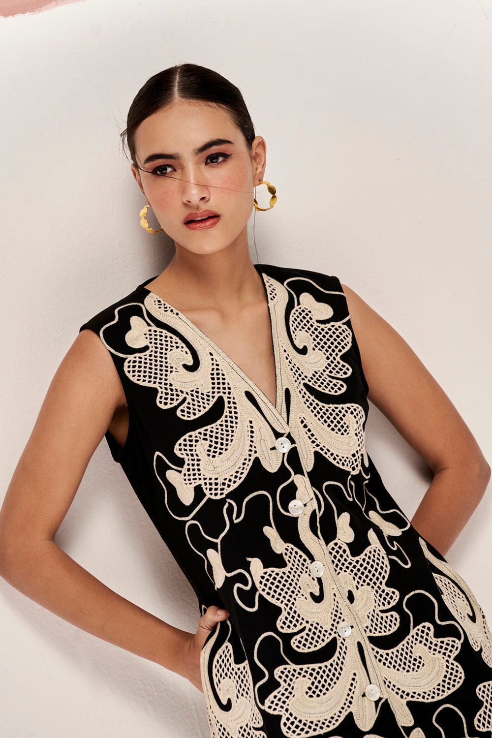 Porto Waist Coat Dress