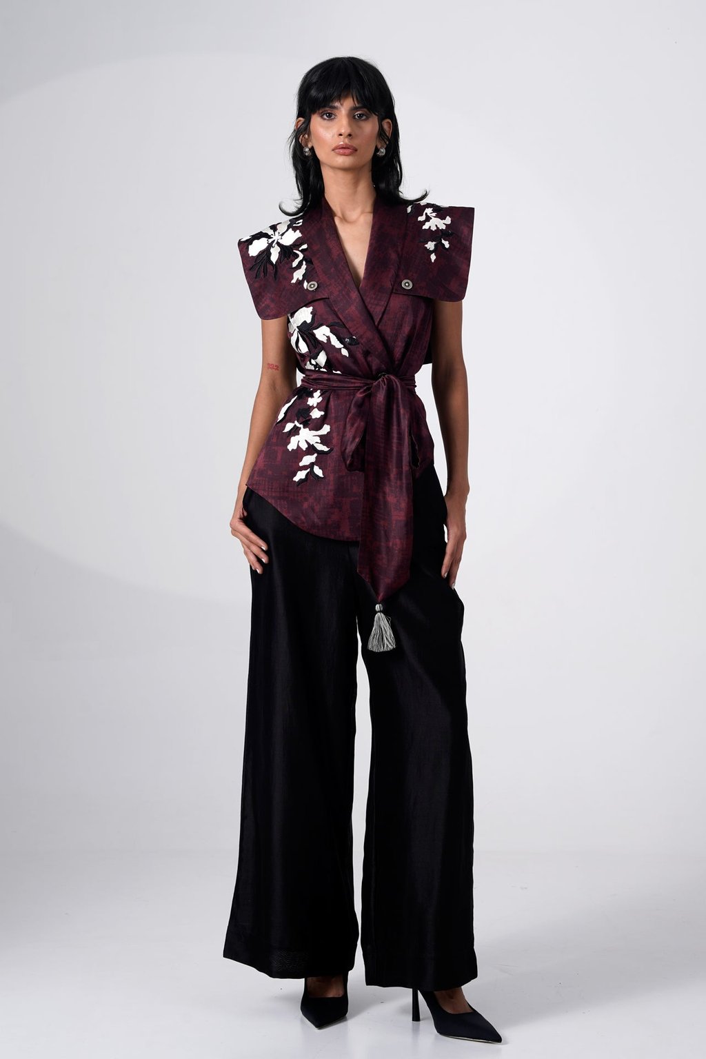 Norman & Rory - Safari Jacket with Wide Leg Pant
