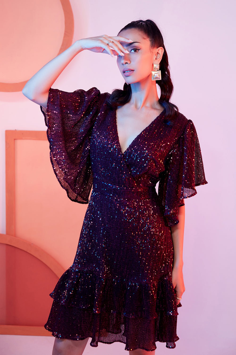 Flattering Sequin Dress