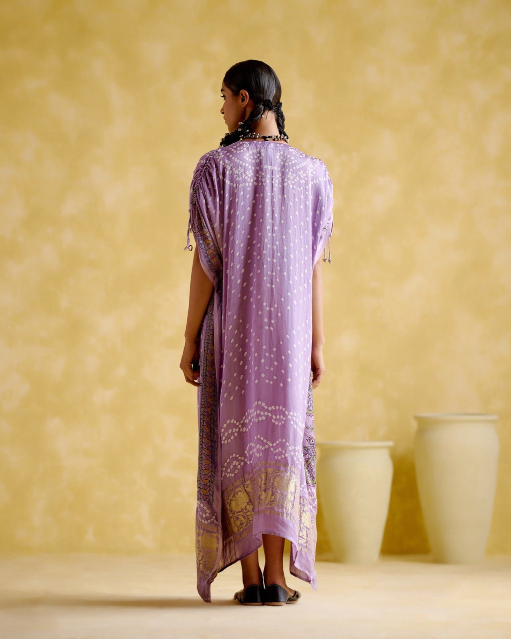 Anuradha Kalamkari Kaftan