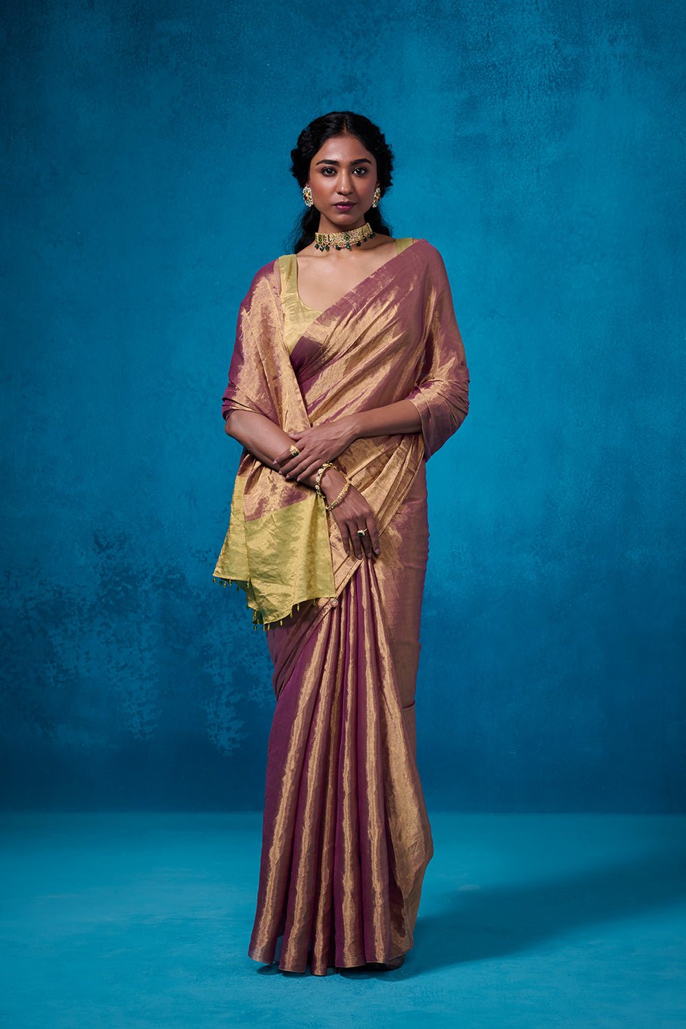 Yagana with Blouse Fabric