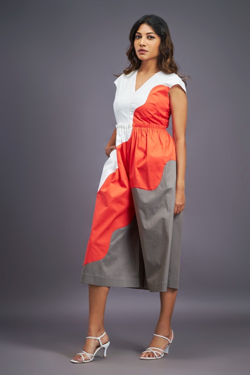 Relax Fit Backless Jumpsuit