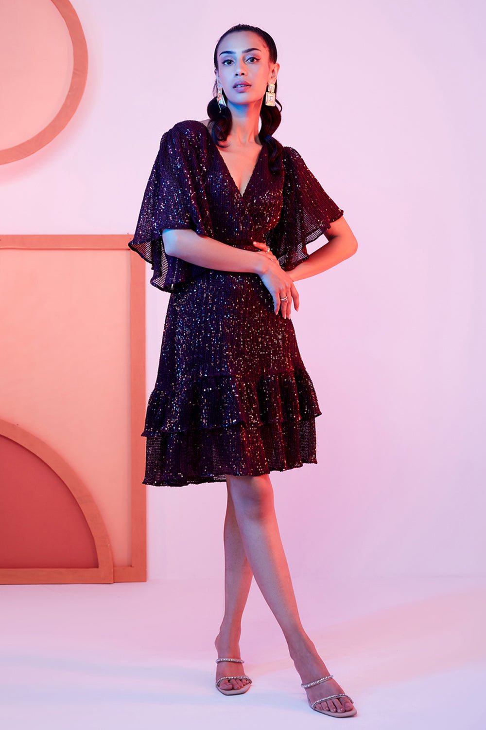 Flattering Sequin Dress