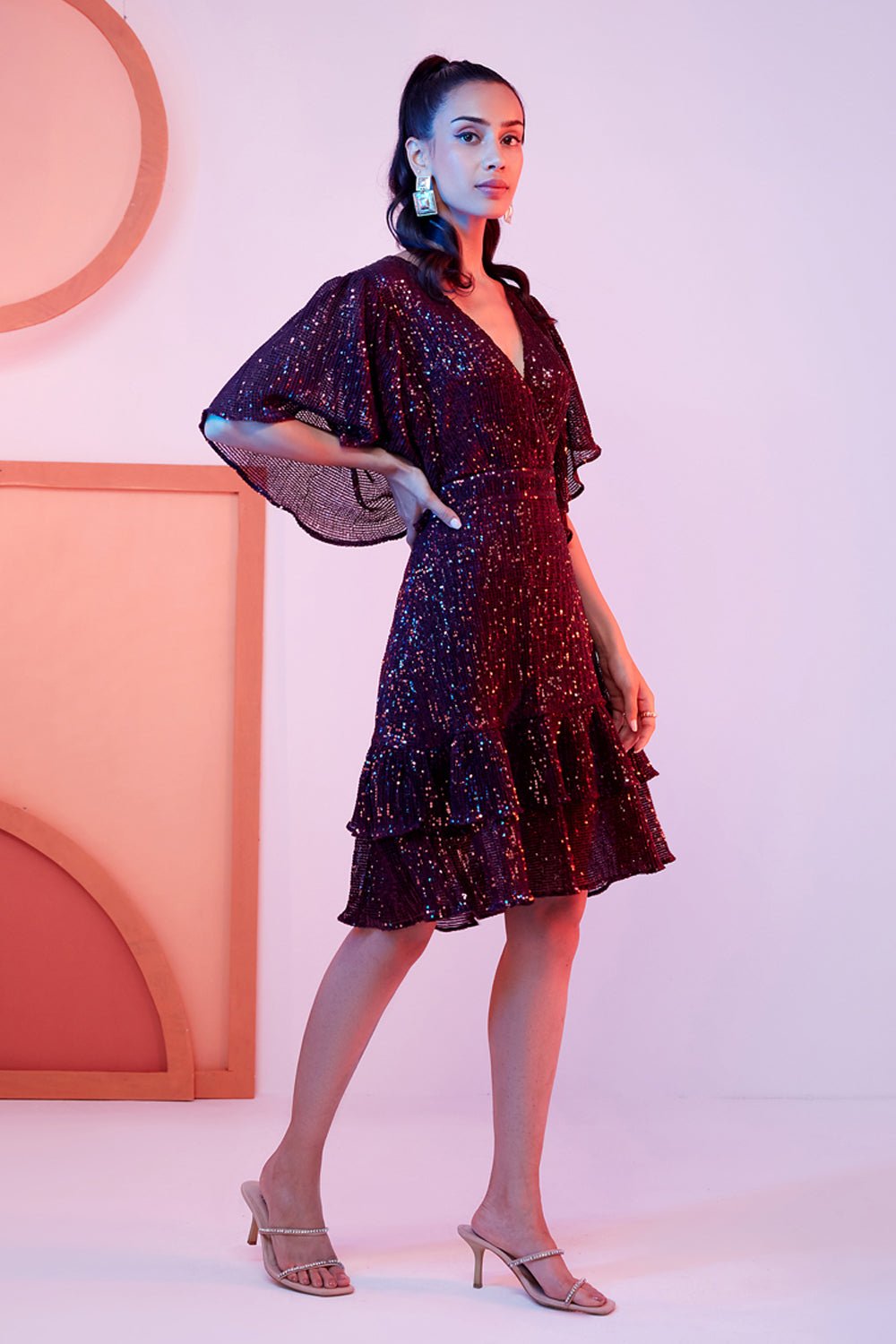 Flattering Sequin Dress