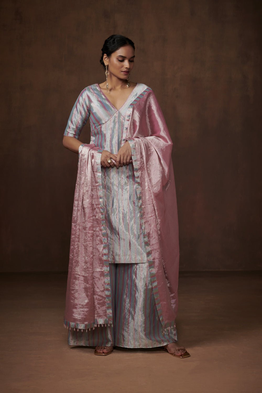 Aaloka Suit with Dupatta