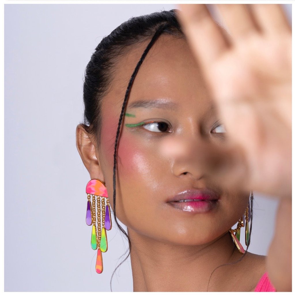 Drops of Rainbow Earrings