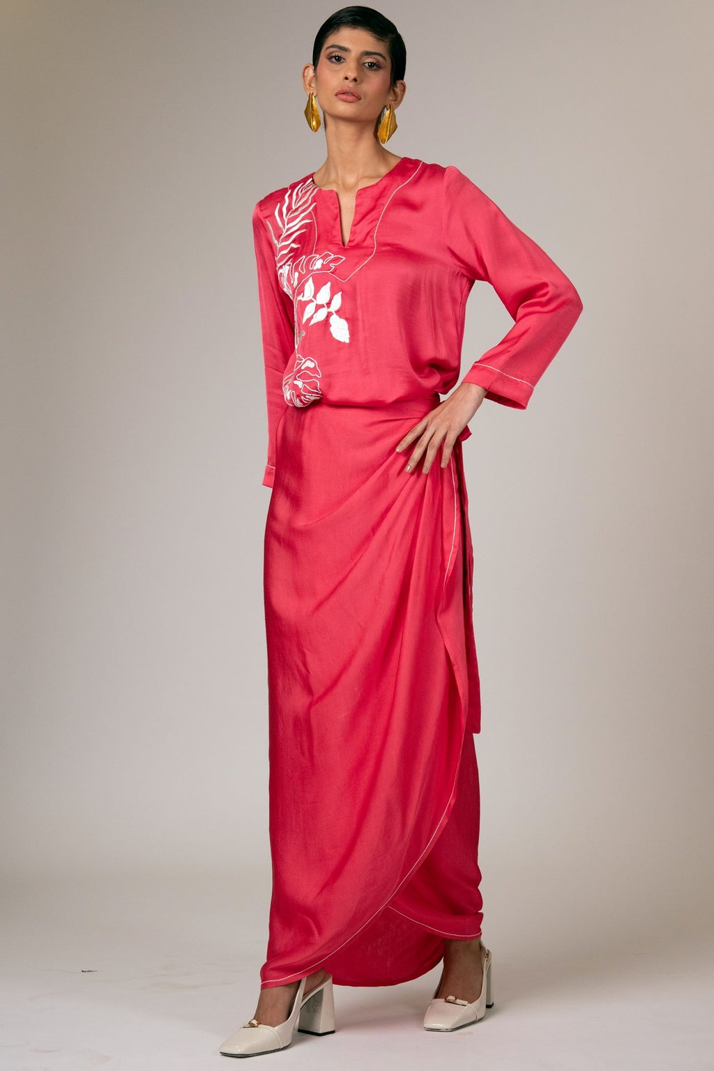 Pahi - Wrap-Around Kimono Dress