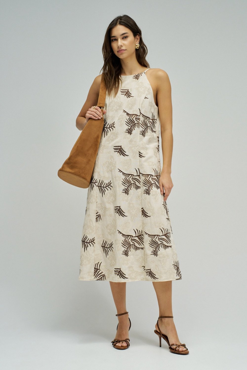 A-Line Dress All-Overall Texture