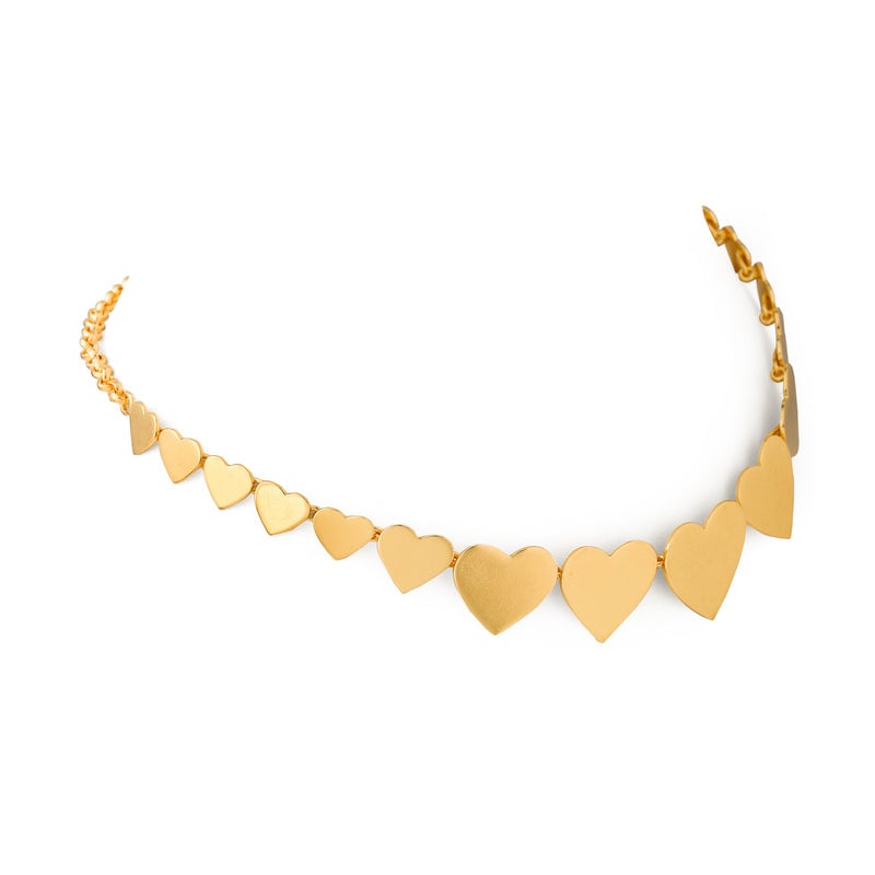 Heart Choker Necklace