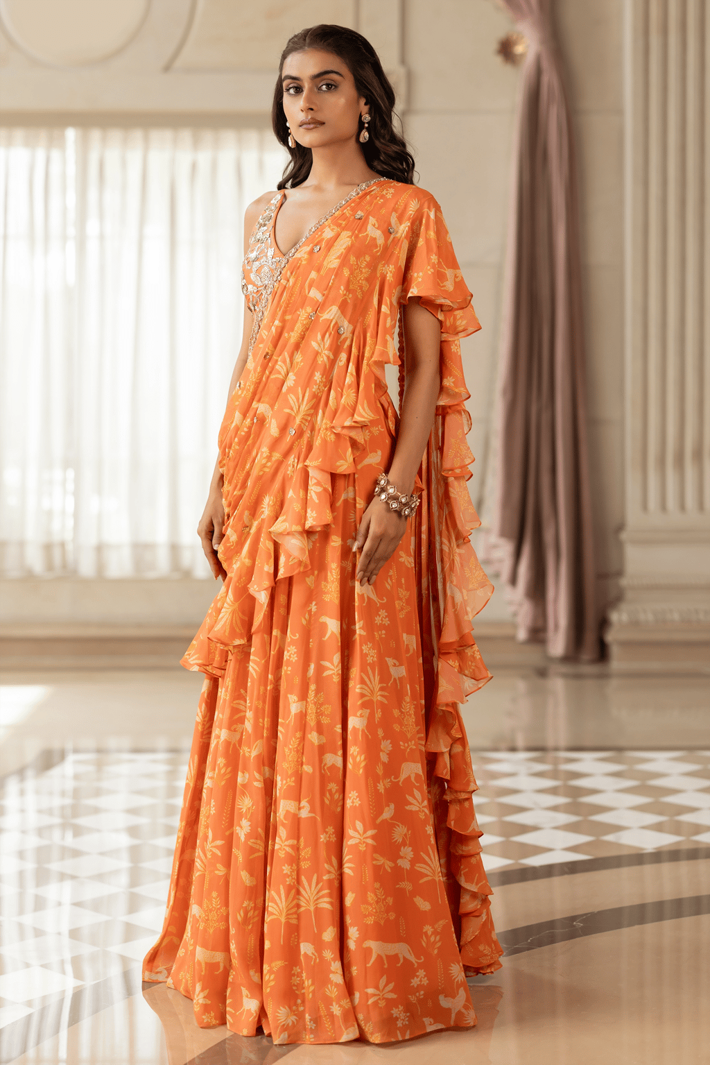 Tatiana Saree Set
