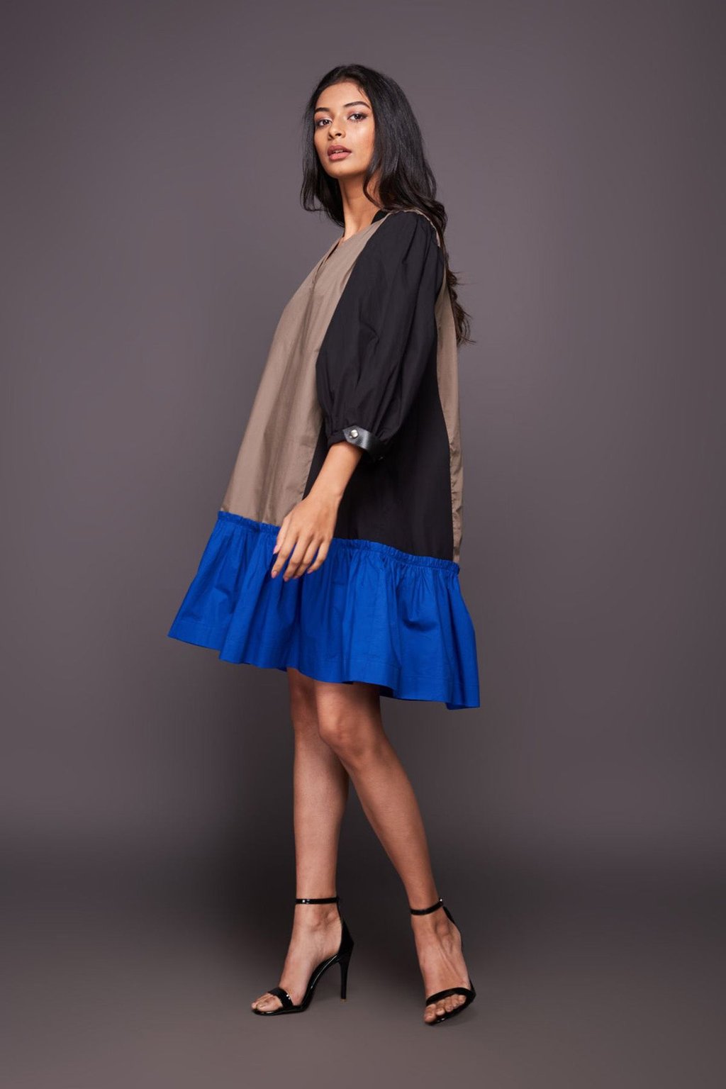 Pleated Hem Dress