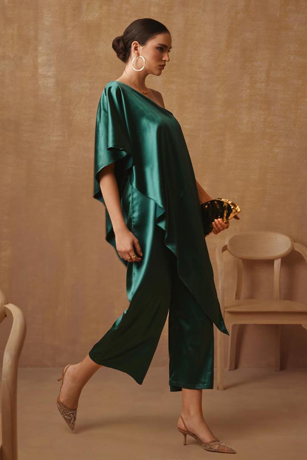 One Shoulder Jumpsuit