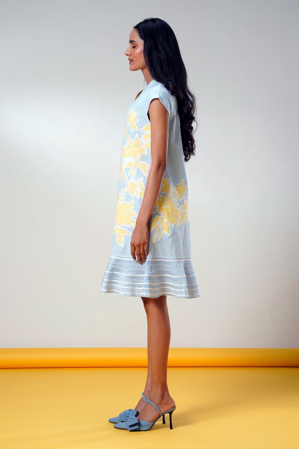 Wintel Soft Fern Short Dress
