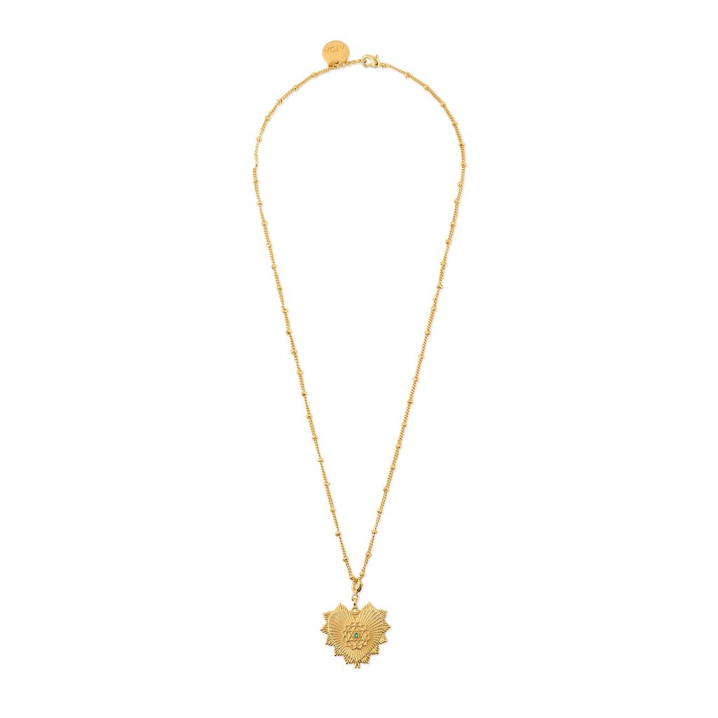 Heart Chakra Charm Necklace