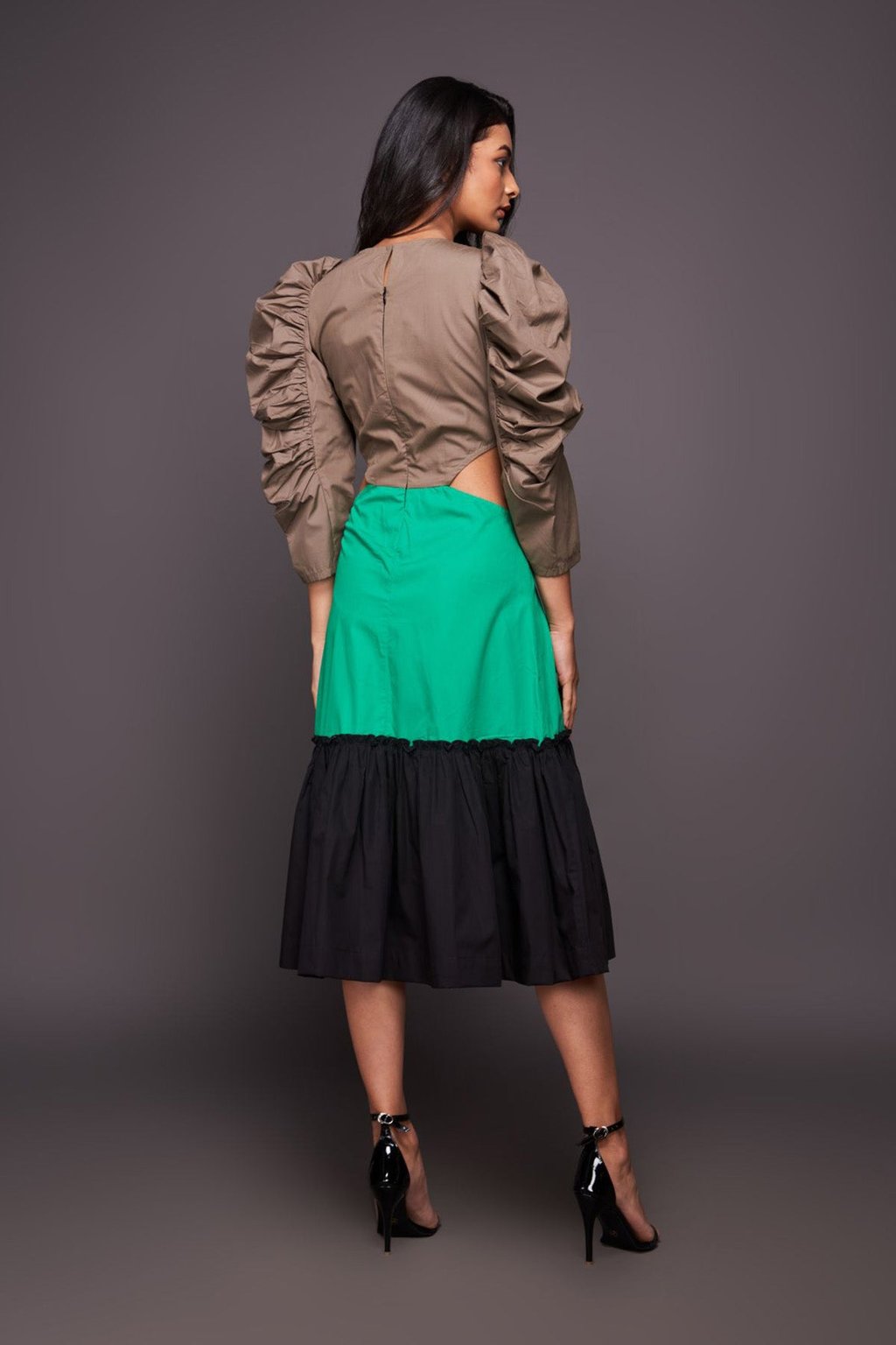 Midi 3 Tiered Dress