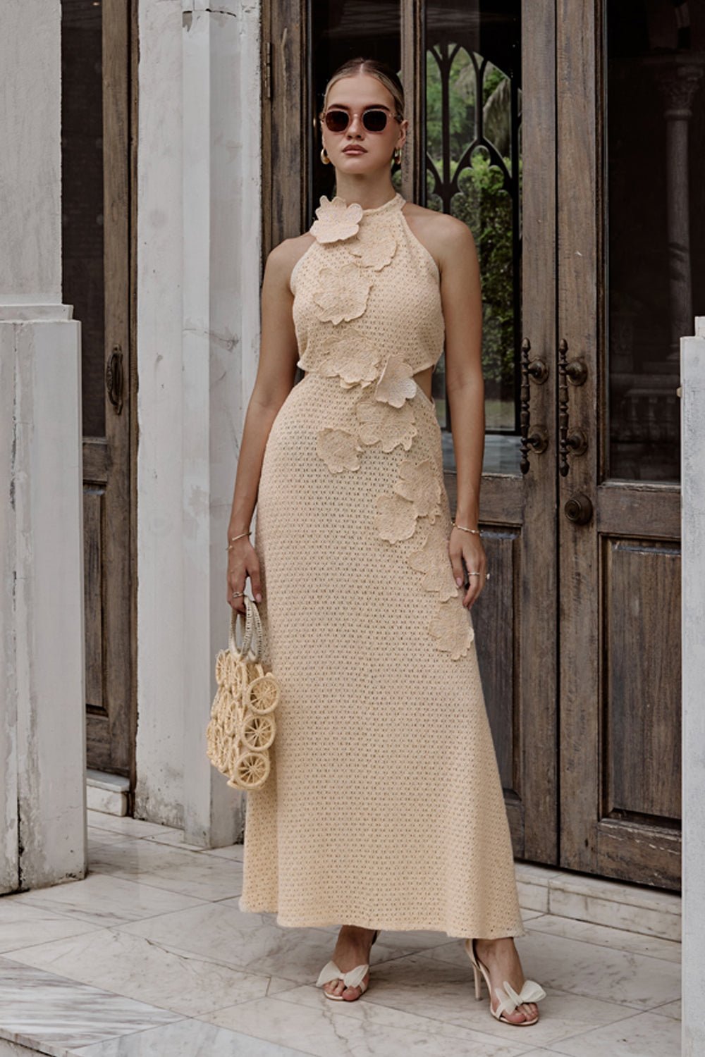 Crochet All About Flowers Maxi Dress