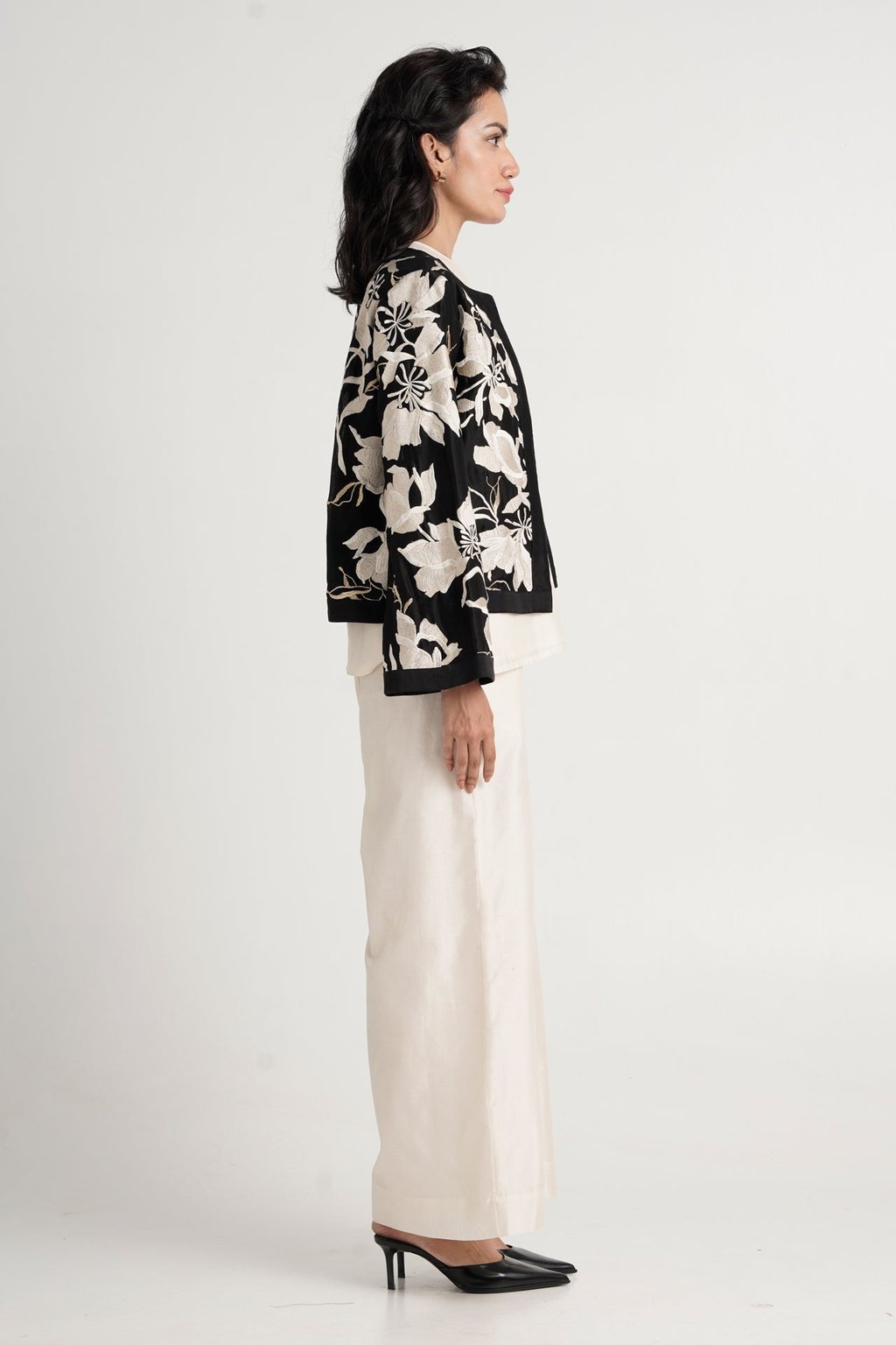 Betty - Twilight Monochrome Shrug Co-Ord Set of 3
