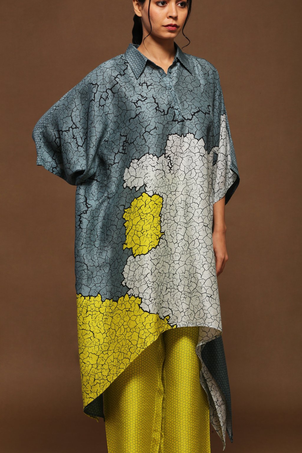 Yellow Plush Untangle Indigo