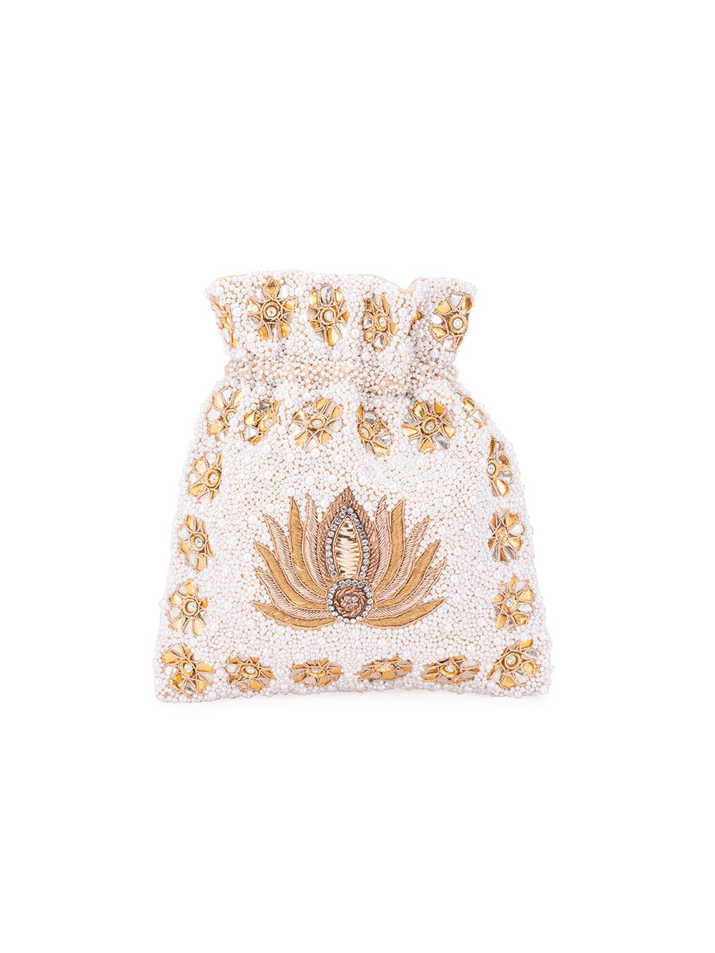 Lotus Pearl (Potli Bag)
