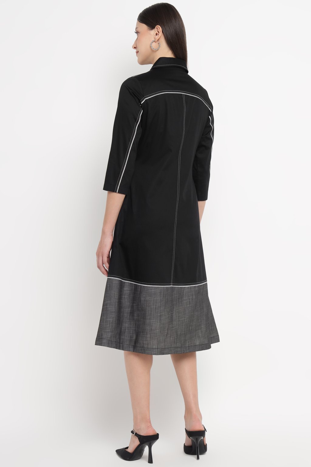 Madrid Denim Block Dress