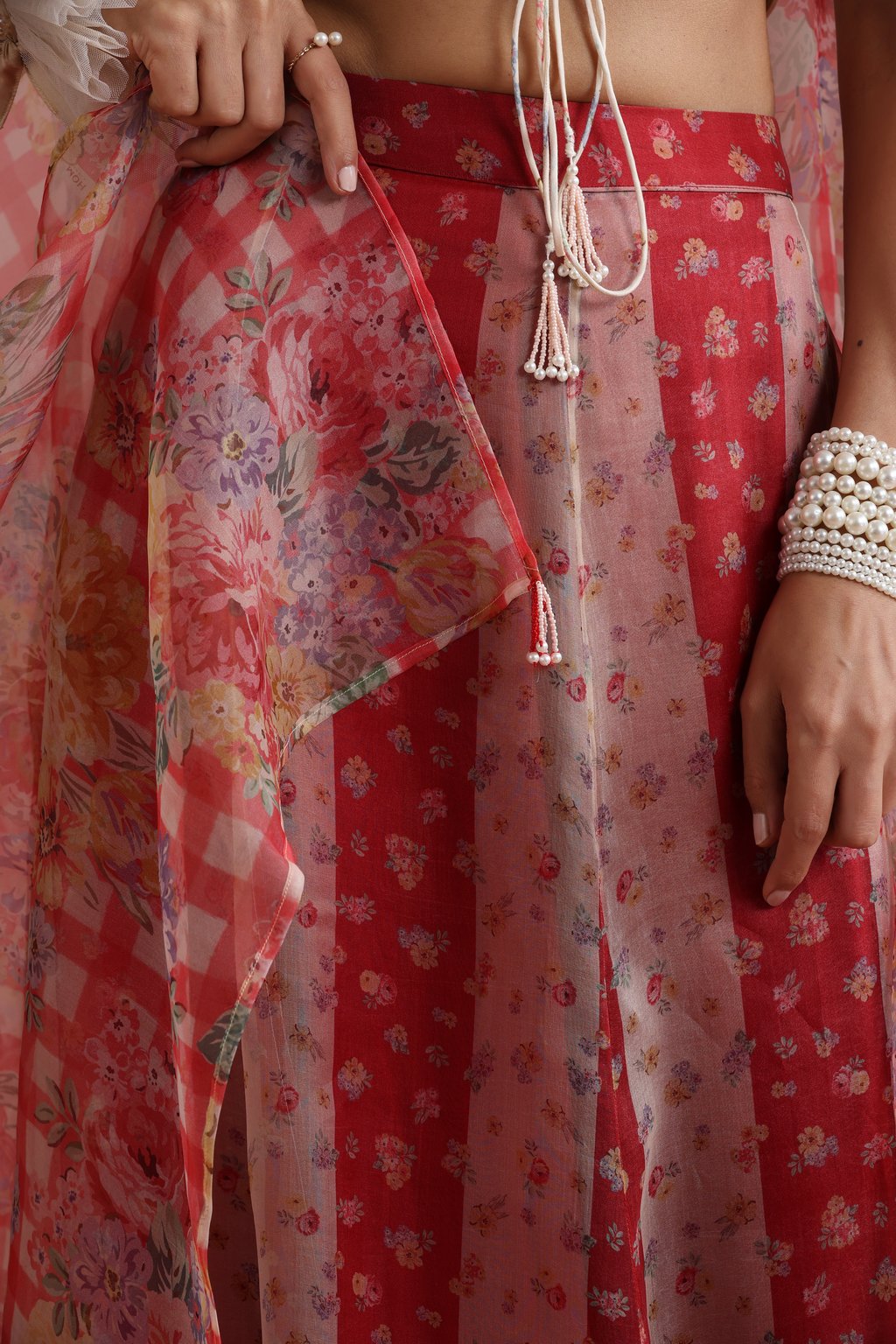 Palace Petals Lehenga Set