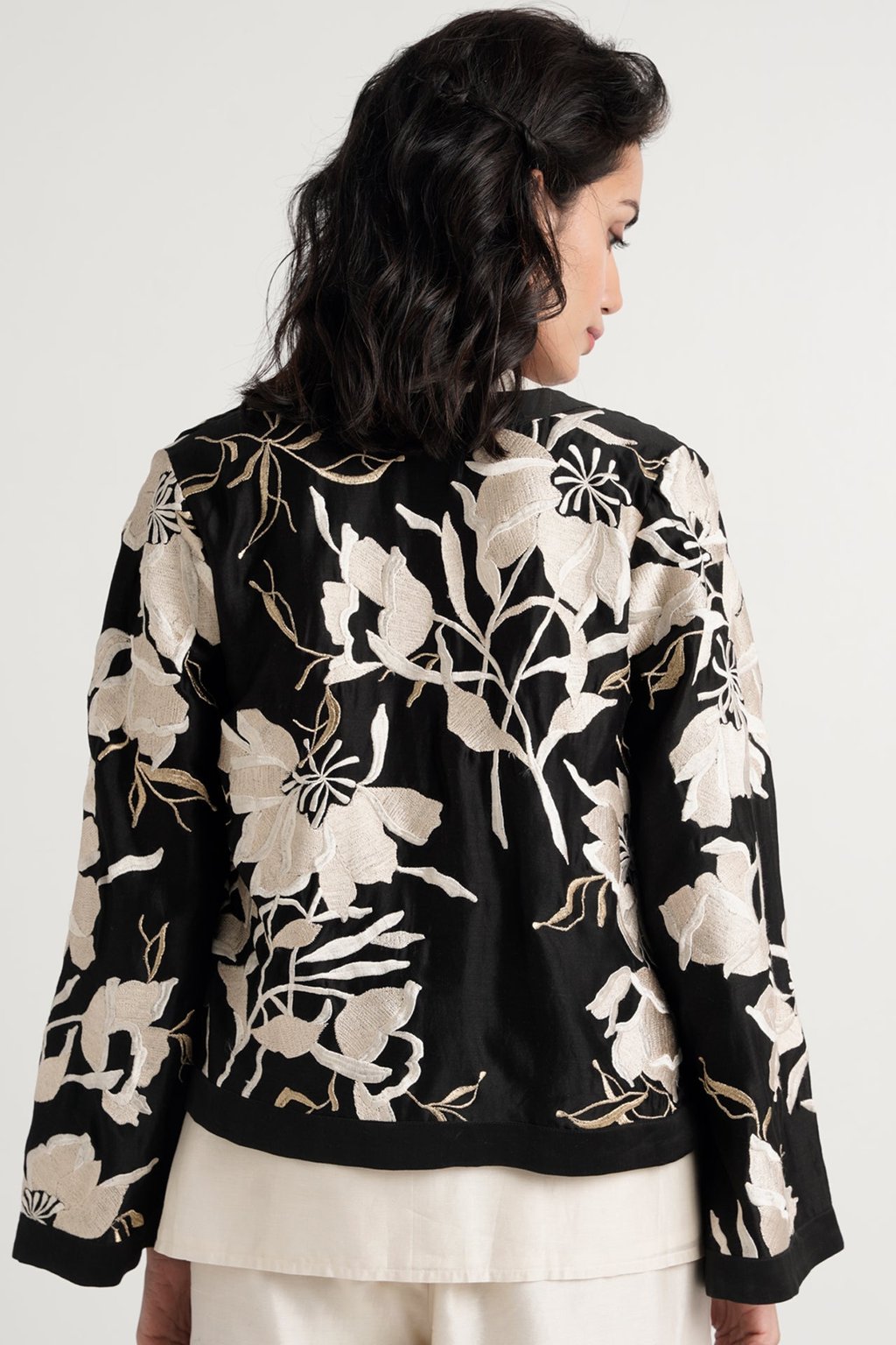 Betty - Twilight Monochrome Shrug Co-Ord Set of 3